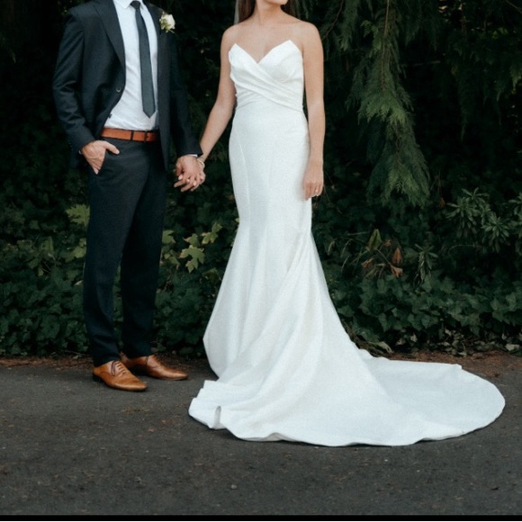 Wedding Gown by Mori Lee - Picture 2 of 3